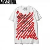 moschino t-shirt size m-3xl stripe cotton